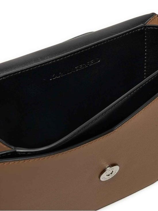  칼라거펠트 크로스백 245W3057798 BROWN - KARL LAGERFELD