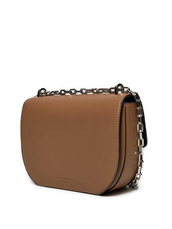  칼라거펠트 크로스백 245W3057798 BROWN - KARL LAGERFELD
