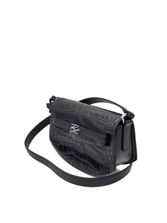 25FW 칼라거펠트 크로스백 A4W30135994 Black - KARL LAGERFELD