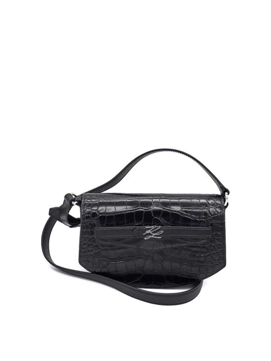 25FW 칼라거펠트 크로스백 A4W30135994 Black