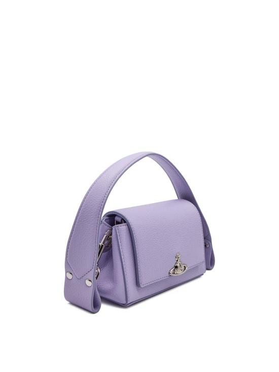 26SS 비비안웨스트우드 헤이즐 스몰 핸드백 4603000WWS00DJ402 Light Purple - VIVIENNE WESTWOOD
