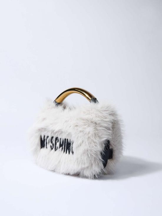 25FW 모스키노 토트백 MC4238PP0N10A White - MOSCHINO