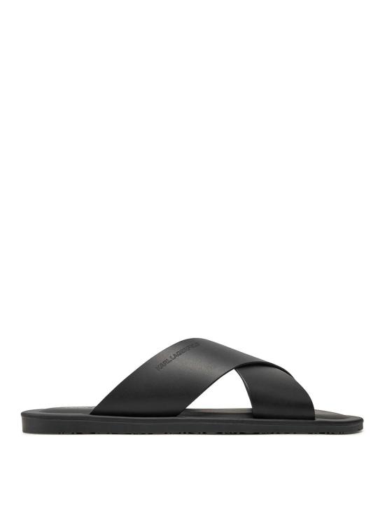 25SS 칼라거펠트 뮬/슬리퍼 KL70214000 Black