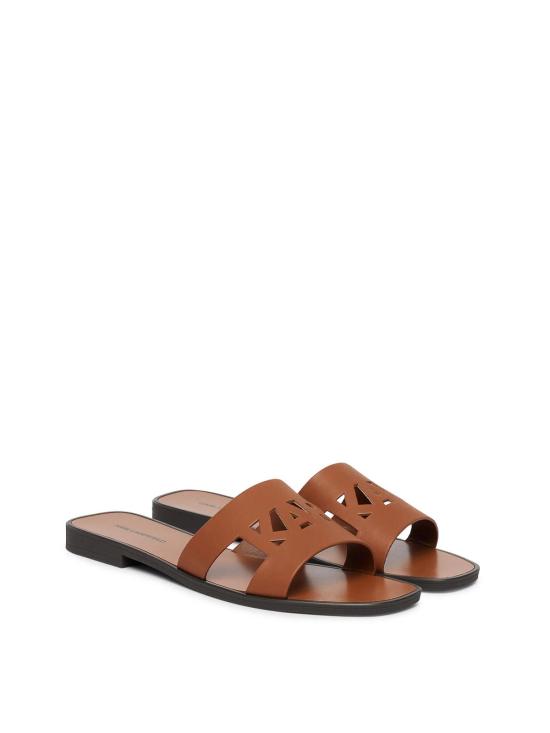 26SS 칼라거펠트 뮬/슬리퍼 KL80405CKL80405C Brown - KARL LAGERFELD