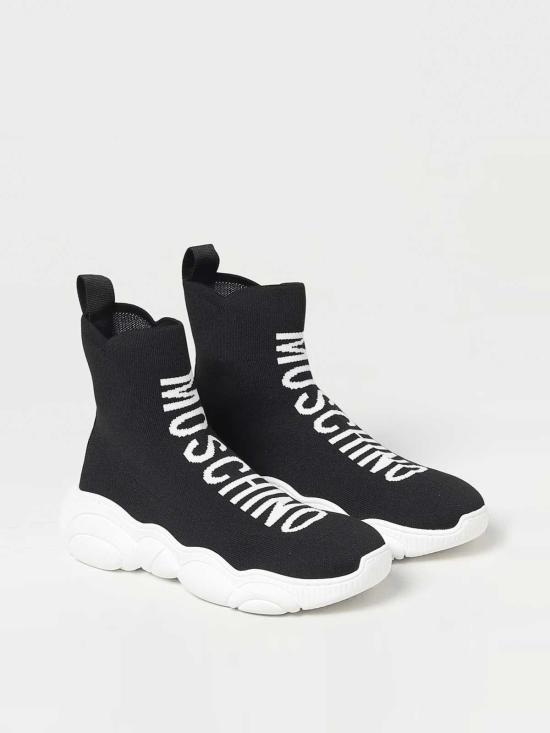  모스키노 스니커즈 MA15093G1HMT0000 BLACK - MOSCHINO