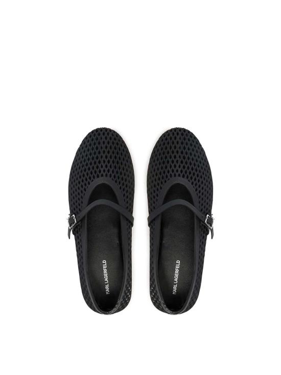 26SS 칼라거펠트 플랫 슈즈 KL80035V00 Black - KARL LAGERFELD