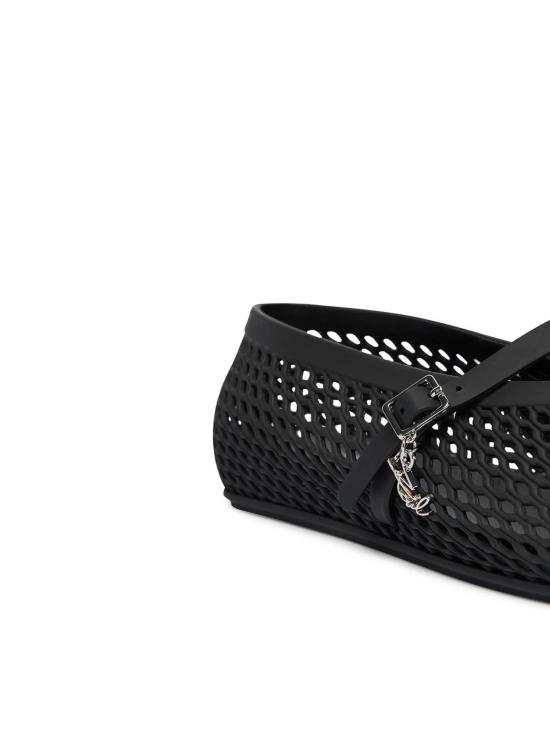 26SS 칼라거펠트 플랫 슈즈 KL80035V00 Black - KARL LAGERFELD