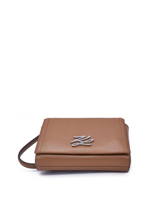 25FW 칼라거펠트 크로스백 A1W301744928 Camel - KARL LAGERFELD