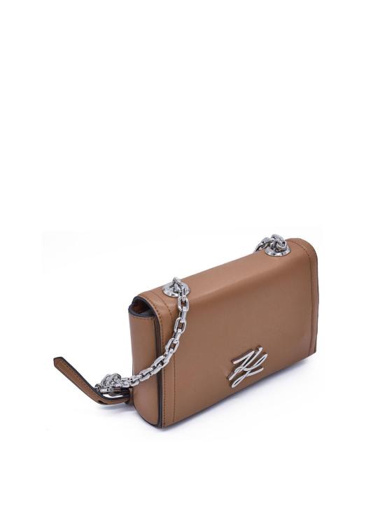25FW 칼라거펠트 크로스백 A1W301744928 Camel - KARL LAGERFELD
