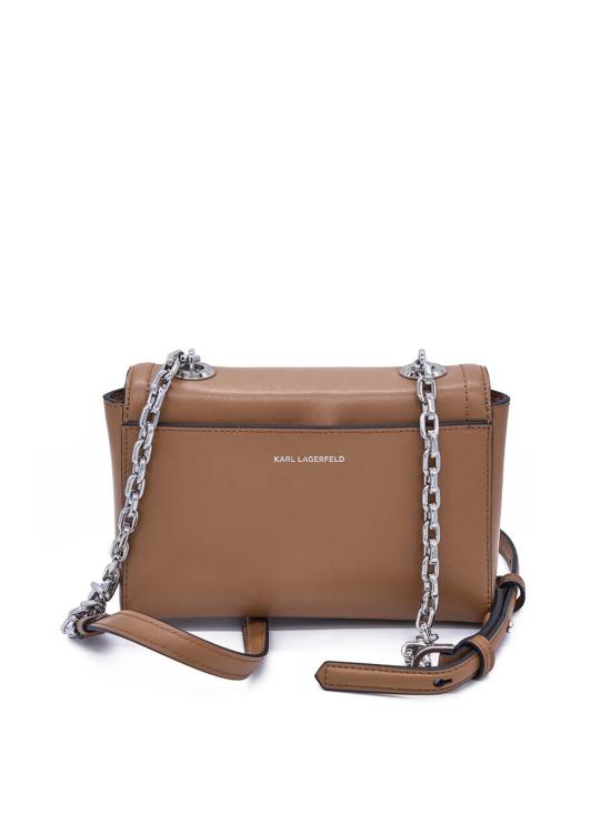 25FW 칼라거펠트 크로스백 A1W301744928 Camel - KARL LAGERFELD