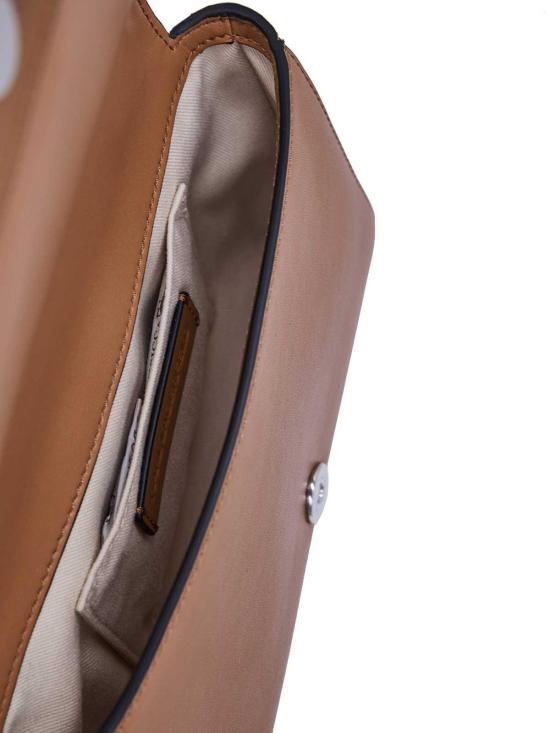 25FW 칼라거펠트 크로스백 A1W301744928 Camel - KARL LAGERFELD