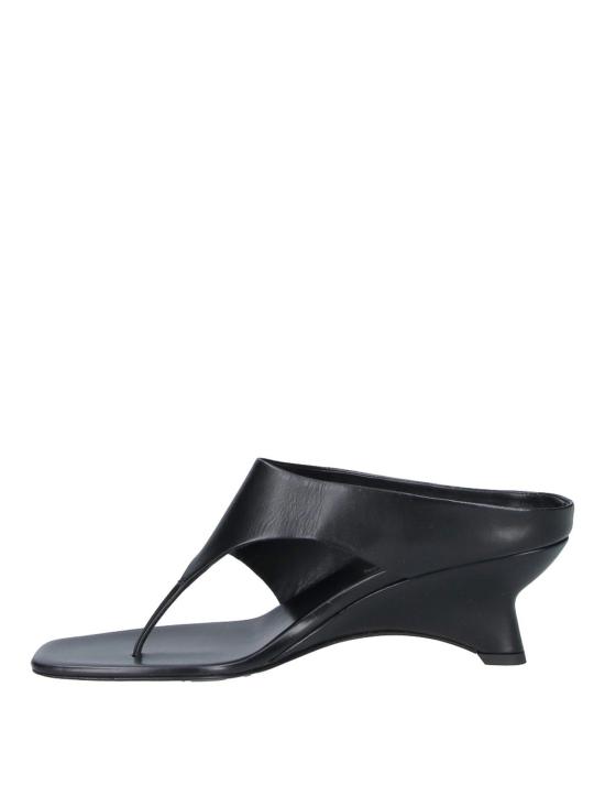 26SS 케이트 뮬/슬리퍼 F31081027L1027200 Black - KHAITE