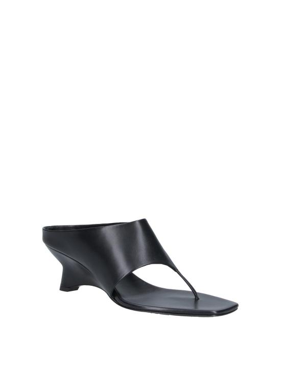 26SS 케이트 뮬/슬리퍼 F31081027L1027200 Black - KHAITE