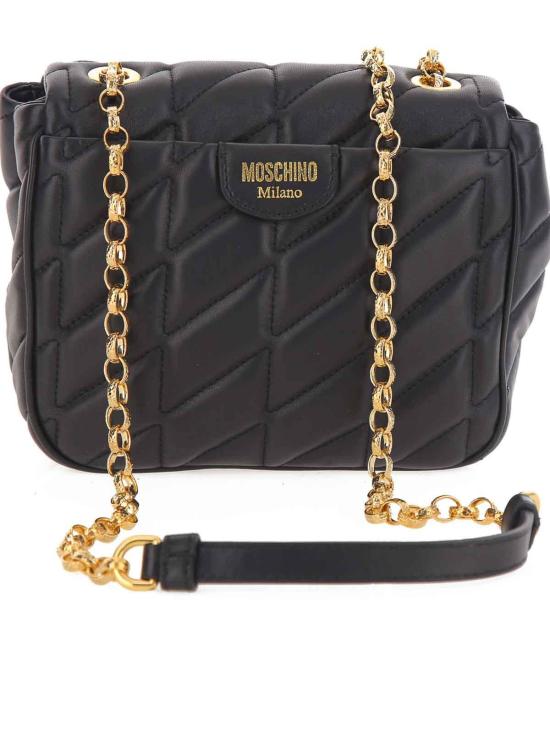  모스키노 크로스백 744480021555 Black - MOSCHINO