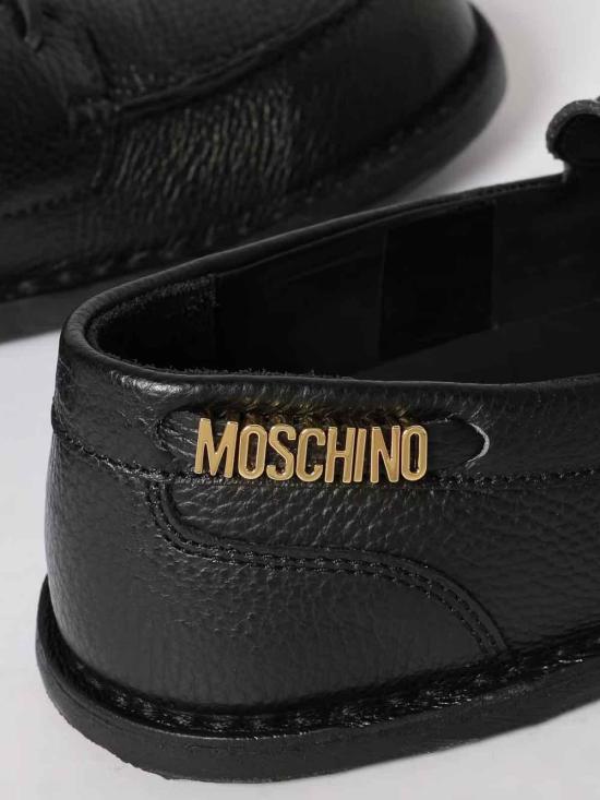 26SS 모스키노 로퍼 MB10801C0OGC0 Black - MOSCHINO