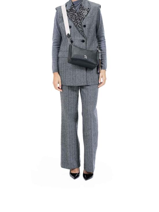 25FW 칼라거펠트 크로스백 A4W30004999 Black - KARL LAGERFELD