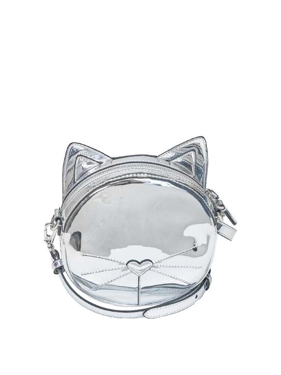 25FW 칼라거펠트 크로스백 A4W30263290 Silver