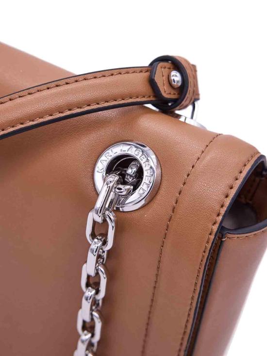 25FW 칼라거펠트 숄더백 A4W300844928 Camel - KARL LAGERFELD