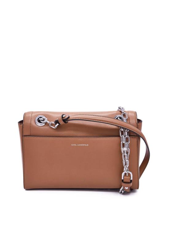 25FW 칼라거펠트 숄더백 A4W300844928 Camel - KARL LAGERFELD