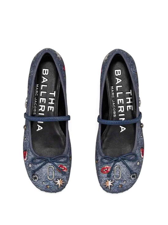 26SS 마크제이콥스 플랫 슈즈 2R5FFL001F21454 Light Blue - MARC JACOBS