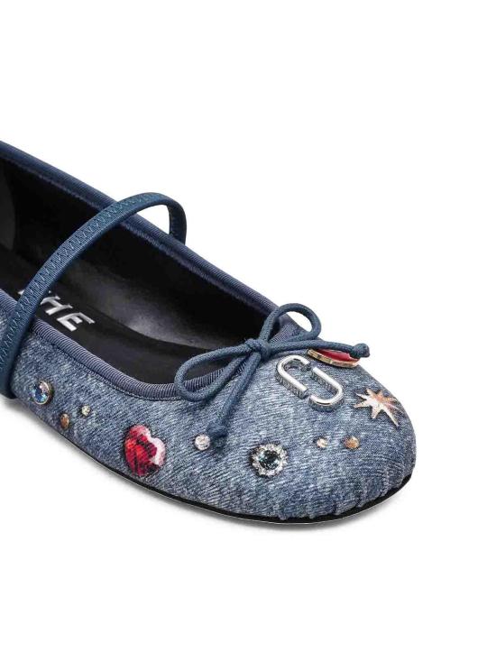 26SS 마크제이콥스 플랫 슈즈 2R5FFL001F21454 Light Blue - MARC JACOBS
