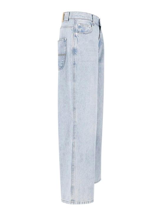 26SS 기마구아스 데님 팬츠 BAGGYTROUSERSWASHEDBLUE Blue - GIMAGUAS