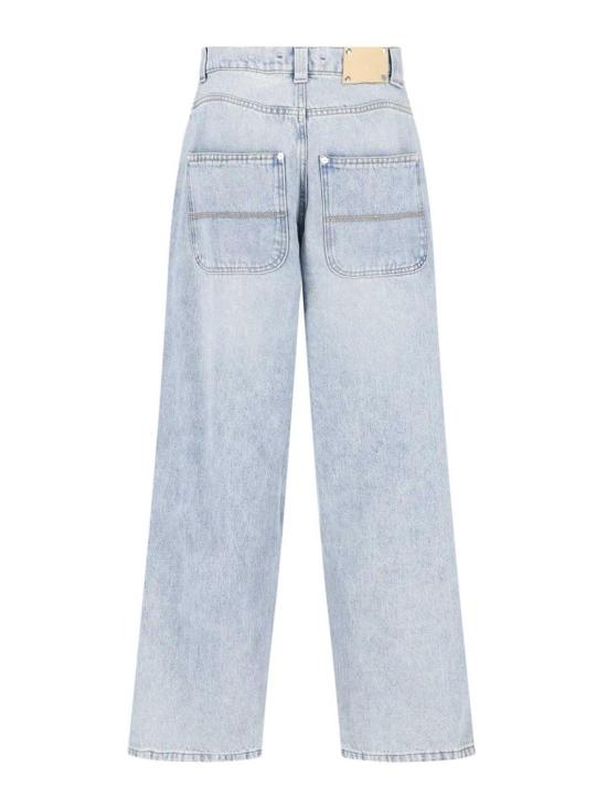 26SS 기마구아스 데님 팬츠 BAGGYTROUSERSWASHEDBLUE Blue - GIMAGUAS