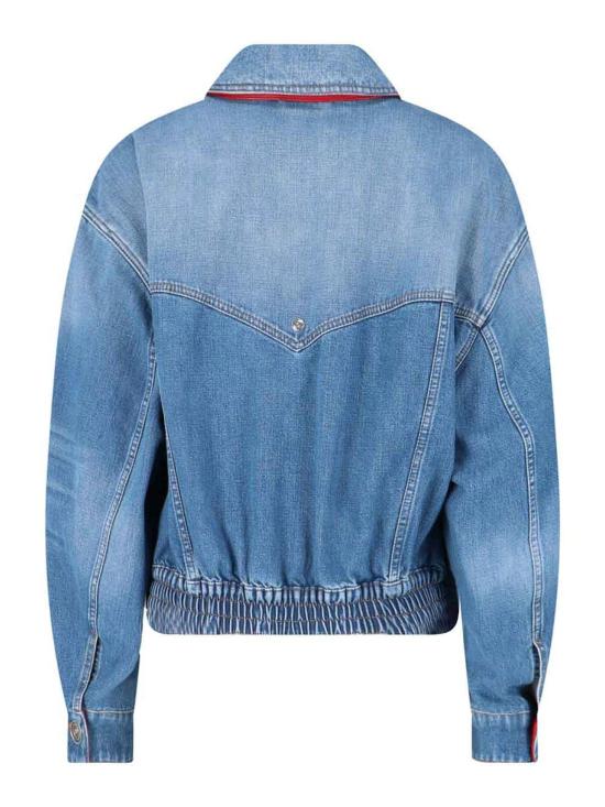 26SS 베르사체 데님 자켓 10236031A179212DC50 Blue - VERSACE