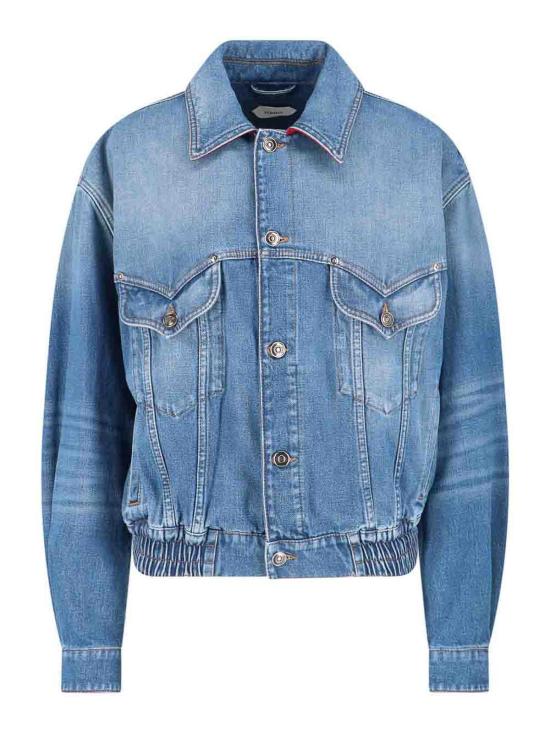 26SS 베르사체 데님 자켓 10236031A179212DC50 Blue