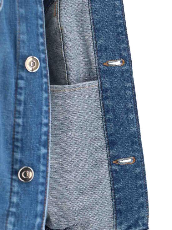 26SS 베르사체 데님 자켓 10236031A179212DC50 Blue - VERSACE