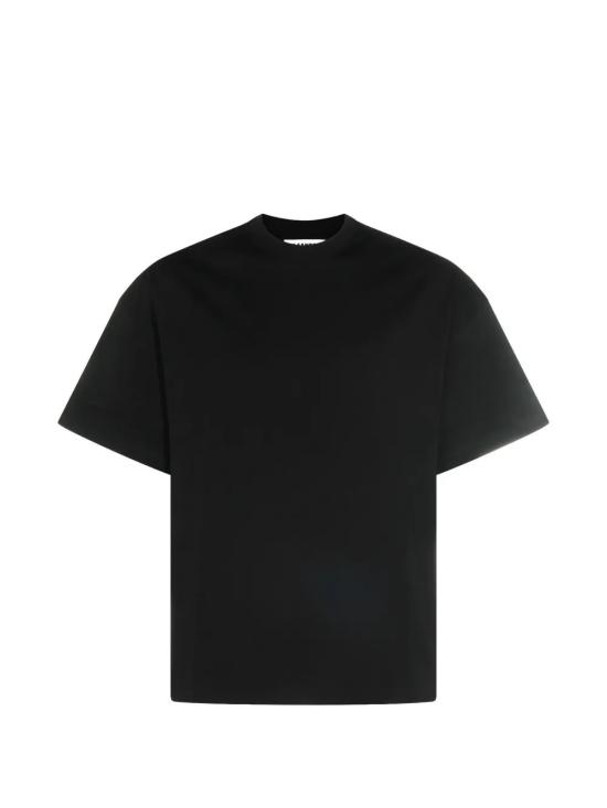 26FW 질샌더 반팔 티셔츠 J02GC0173 J20348001 Black