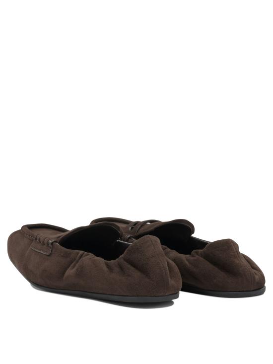 26FW 미우미우 루슈 스웨이드 로퍼 5D341E008F0003 F D005 Brown - MIU MIU