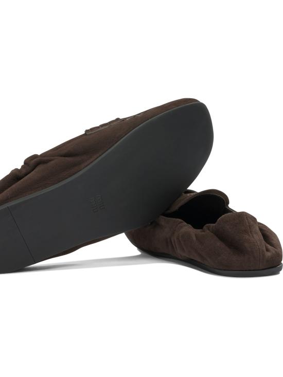 26FW 미우미우 루슈 스웨이드 로퍼 5D341E008F0003 F D005 Brown - MIU MIU