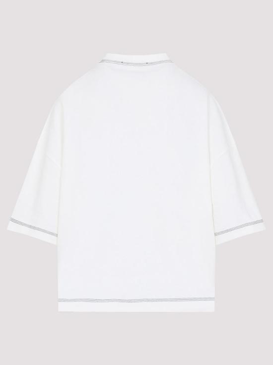 26SS 자크뮈스 레트로 티셔츠 TSW00580AJ00226110 Cream - JACQUEMUS