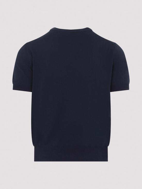 26SS 카날리 반팔 티셔츠 C0719MK02459300 Dark Blue - CANALI