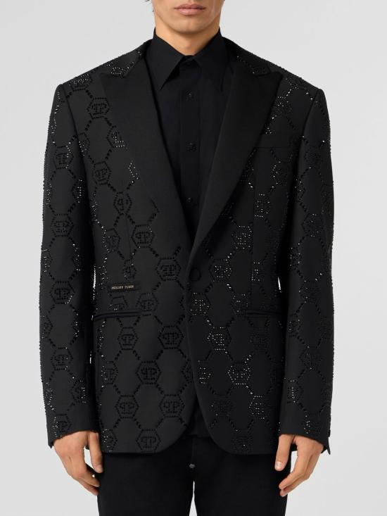 26SS 필립 플레인 자켓 PAFCMRF1889PTE076N 0202 Black