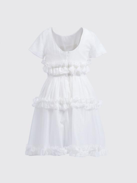 26SS [키즈] 모나리자 원피스 17G9047105 0001 Cream - MONNALISA