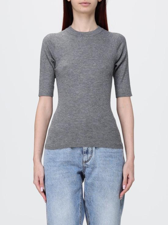 26SS 브루넬로 쿠치넬리 라이트 스파클링 캐시미어 립 스웨터 M9A822200 C079 Grey