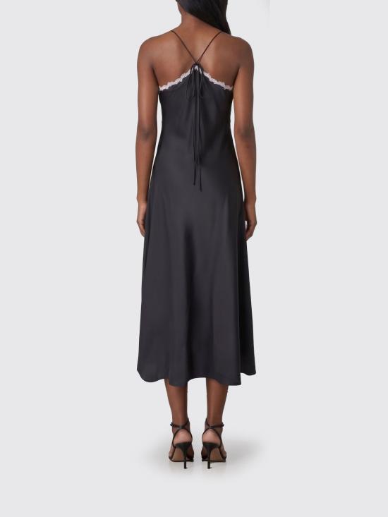 26SS 핑코 롱 원피스 106894A3AV ZCB Black - PINKO