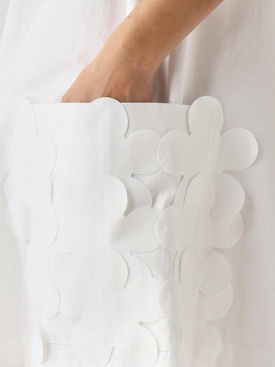26SS 메이메이즈 미디 원피스 M6EA73 791 White - MEIMEIJ