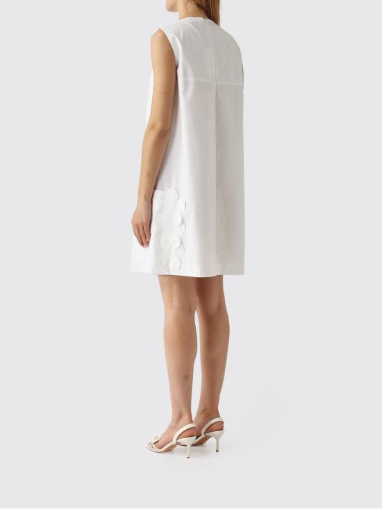 26SS 메이메이즈 미디 원피스 M6EA73 791 White - MEIMEIJ
