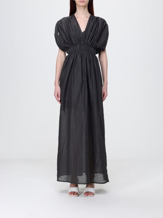 26SS 120 리노 롱 원피스 33BLIW4PLQ000G494 700542 Charcoal