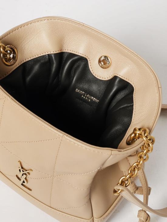 26SS 생로랑 램스킨 제이미 미니 숄더 파우치 859174AAB32 9295 Beige - SAINT LAURENT