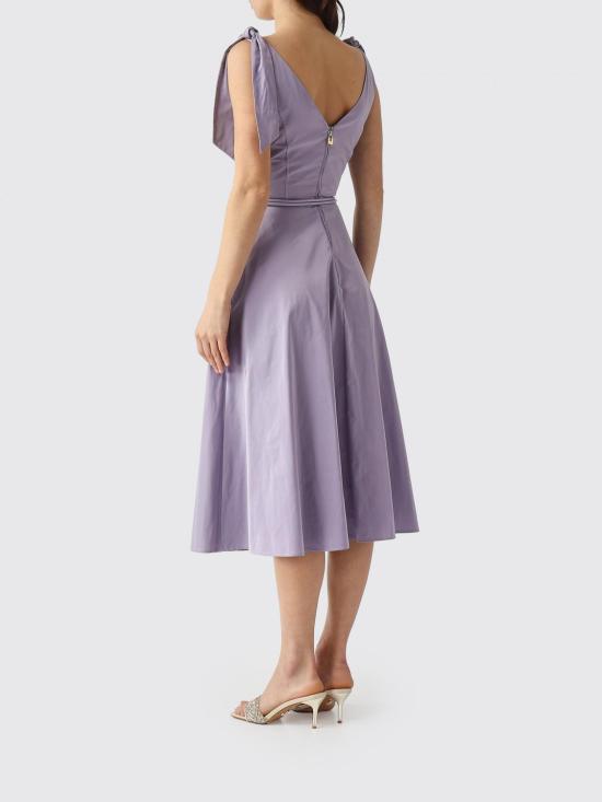 26SS 엘리자베타프랜치 롱 원피스 AB90361E2 EV7 Lilac - ELISABETTA FRANCHI
