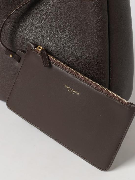 26SS 생로랑 LE 5 A 7 서플 그레인드 레더 스몰백 850533AAAUQ 2877 Brown - SAINT LAURENT