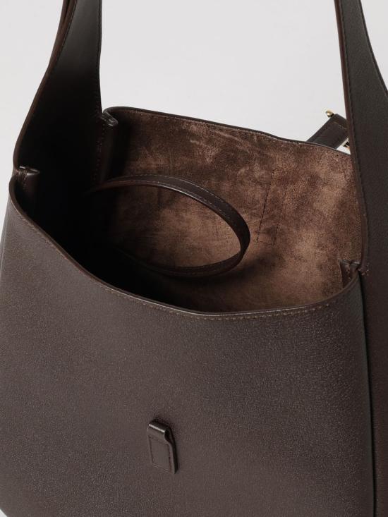 26SS 생로랑 LE 5 A 7 서플 그레인드 레더 스몰백 850533AAAUQ 2877 Brown - SAINT LAURENT