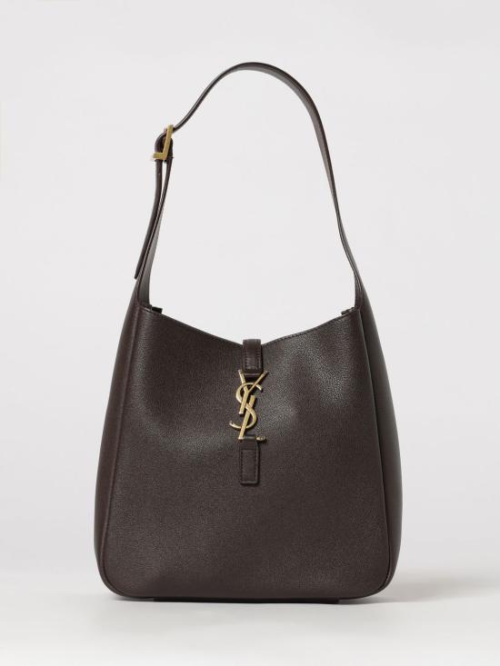 26SS 생로랑 LE 5 A 7 서플 그레인드 레더 스몰백 850533AAAUQ 2877 Brown