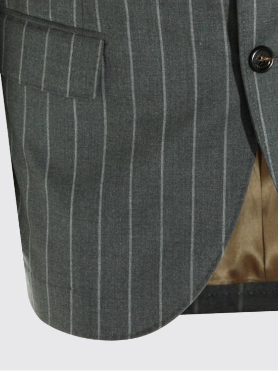 26SS 브루넬로 쿠치넬리 수트 자켓 MG4657BTC C002 Grey - BRUNELLO CUCINELLI