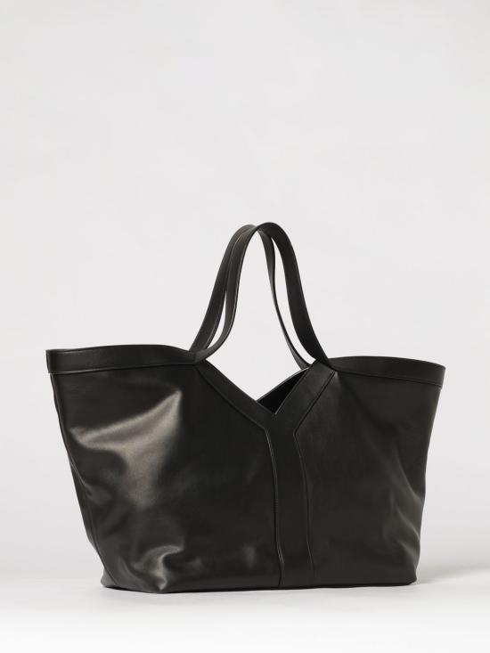 26SS 생로랑 그레인드 레더 Y 토트백 817602AAEB3 1000 Black - SAINT LAURENT