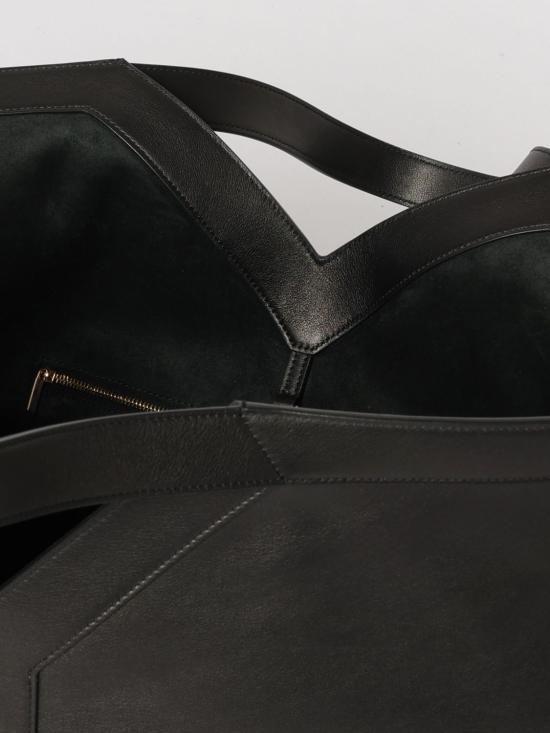 26SS 생로랑 그레인드 레더 Y 토트백 817602AAEB3 1000 Black - SAINT LAURENT